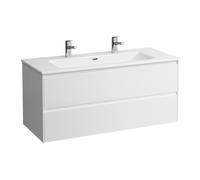 LAUFEN Pro S Set Lani juego completo 1200, lavabo, 2 agujeros para grifería, incl. mueble bajo lavabo, 1200x500x540mm, H8649699901071, Color: Color especial