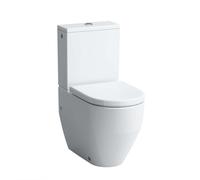 Laufen Pro - Taza de inodoro combinado de pie, desagüe posterior/inferior, toma de agua lateral, con LCC, blanco H8259524002311