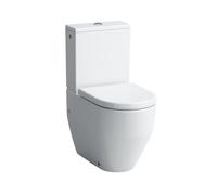 LAUFEN Pro WC de pedestal, descarga directa, para cisterna de superficie, sin borde, salida vertical/horizontal, 650x360x430mm, H8259624000001, Color: Blanco con LCC