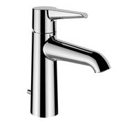 Laufen Pure - Grifo de lavabo, con caño, Eco+, cromo HF901701100000