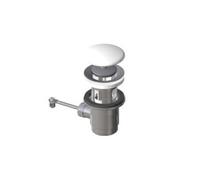Laufen - Salida de lavabo cerrable, negro brillante H8981910200001