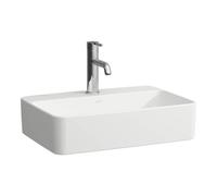 Laufen Savoy lavabo 55x38 cm rectangular sobre encimera blanco mate H8169457571111