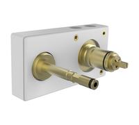 LAUFEN Simibox Cuerpo de instalación empotrada de 2 puntos, para mezclador de pared, 1/2\", palanca de mando derecha, para Kartell, HF574049000000