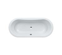 Laufen Thallium - Bañera rectangular, 180x80 cm, blanco H2250800000401