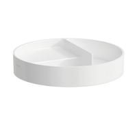 LAUFEN VAL bandeja de almacenamiento, redonda, DM:325 mm, H8702810000001, Color: Blanco