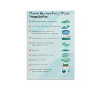 Laundry Care Poster Vomit Stain Process