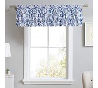 Laura Ashley Home | Cenefa 100% algodón, Tratamiento Elegante de Ventana para decoración del hogar, 18 x 50, Elise