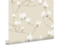 Laura Ashley Magnolia Grove - Papel pintado natural