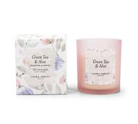 Laura Ashley Velas perfumadas en vaso fucsia