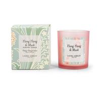 Laura Ashley Velas perfumadas en vaso fucsia