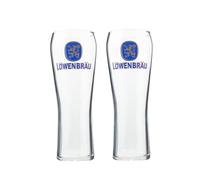 Laurie's Pub and Bar Accessories Lowenbrau - Vasos de cerveza (2 unidades, 500 ml)