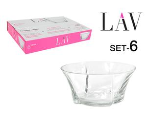 LAV Set de 6 bols Truva 295cc 12cm