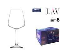 LAV Set de 6 Copas de Vino Coast 58cl