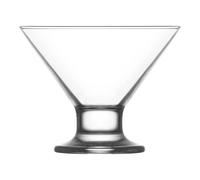 LAV - Set de 6 Copas Helado 190cc Colección Crema - Elegantes y Refrescantes - Cristal Transparente para Postres y Sobremesas