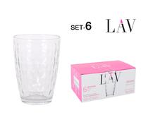 LAV Set de 6 Vasos New Artemis 415cc