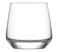 LAV - SET DE 6 VASOS WHISKY 345CC GAMA LAL - Set Vasos Cristal Elegantes y Versátiles - Set Vasos Cristal Duraderos y Estilo Clásico - Set Vasos Cristal Diseño Transparente y Sofisticado - Set Vasos C