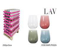 LAV Vaso Gaia 36cl (Pack de 252 unidades)