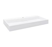 vidaXL Lavabo para Cuarto de Baño Lavamanos de Aseo Diferentes Tamaños Modelos 100 x 46 x 11 cm