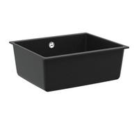 vidaXL: Lavabo, 80% cuarzo y 20% resina, 530 x 460 mm, color