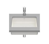 Lavabo Bajo Encimera de Fineceramic de Beige Inspira 49cm Roca - Sin sifón