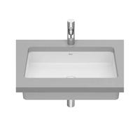 Lavabo Bajo Encimera de Fineceramic Inspira Blanco Mate Roca - Sin sifón