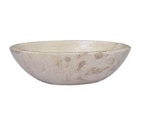 vidaXL Lavabo de mármol 53x40x15 cm – Lavamanos para baño, cuenca – Negro, Crema, Gris y más