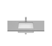 Lavabo de Bajo Encimera Fineceramic Inspira Blanco Roca - Sin sifón