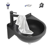 Lavabo de Baño de Tamaño Pequeño,Lavabo Semi-Circular | Fregadero de Cocina - para baño, Aseo, Hotel, Cocina, vanidad, lavadero, Restaurante,