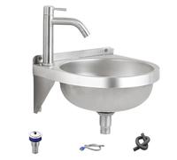 Lavabo de baño Lavabo Semi-circular para Sanitaria | Lavabo de ducha para baño, aseo, hotel, cocina, vanidad, lavandería, restaurante, restaurante,