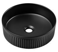 Lavabo de cerámica, diseño Nablatowa, 36x36 cm, color mate, forma redonda