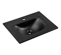 Lavabo de cerámica encastrado SKY, 60 cm, color mate
