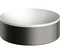 Lavabo de encimera AXOR Suite, modelo 300, sin orificio para grifo ni desbordador, acabado en cromo pulido