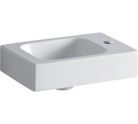 Geberit iCon lavabo 38x28 cm rectangular clásico-para mueble blanco brillante 124736000