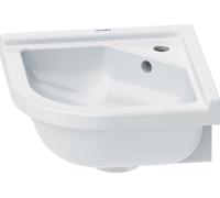 Duravit Starck 3 lavabo 43x38 cm esquina clásico blanco brillante 0752440000