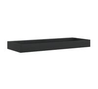 vidaXL Lavabo fundición mineral/mármol 120x46x11 cm Color Negro, Antracita y más