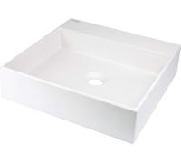 Lavabo de granito con encimera y espacio para el grifo - 400x400 mm