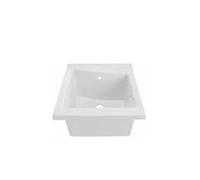 Lavabo de porcelana blanco de 64 cm ideal para tu baño Blink 65 Unisan - Sin accesorios