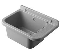 Lavabo de resina para exteriores de 50 x 35 cm