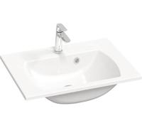 Lavabo de resina RAVAK Classic II, color blanco, 600 x 155 mm, modelo XJX01160004