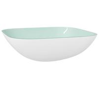 Lavabo de sobreponer de vidrio, 42x42 cm