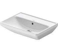 Duravit D-Neo - Lavabo 60x44 cm, sin orificio para grifo, blanco 2366600060