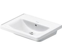 Duravit D-Neo lavabo 60x48 cm rectangular para mueble blanco brillante 2367600060
