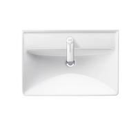 Duravit D-Neo - Lavabo 65x44 cm, 1 orificio para grifo, blanco 2366650000
