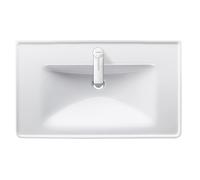 Duravit D-Neo - Lavabo 80x48 cm, 1 orificio para grifo, blanco 2367800000