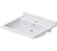 Duravit Starck 3 - Lavabo 60x55 cm, con 1 orificio para grifería, blanco 0309600000