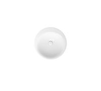 Lavabo empotrado BetteLux Oval, redondo, 1 agujero para grifo, sin rebosadero, 500x500x100mm, A220-000HLW1,PW, Color: Blanco con Glasur Plus