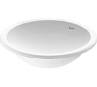Lavabo empotrado Duravit Architec 45cm, empotrado desde arriba, 0318450000