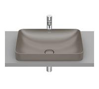 Lavabo Encastrado de Fineceramic Café Inspira Square Roca - Sin sifón