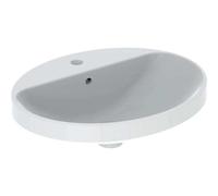 Geberit Variform lavabo 55x45 cm oval empotrado blanco brillante 500.721.01.2