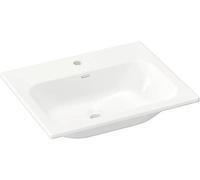 Lavabo encastrado RAVAK Chrome, cerámica blanca, 600 mm, modelo XJX01160008